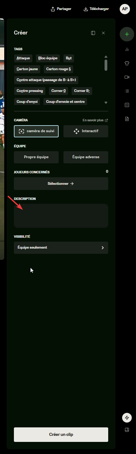 Titre avec nomenclature & description (Écran 2)